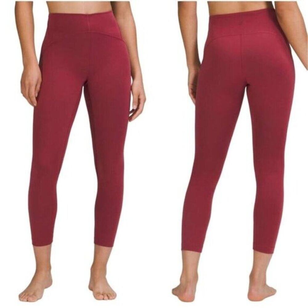 Lululemon InStill High-Rise Tight 25" Mulled Wine Women's Size 20 NEW